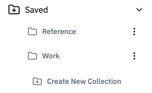 Custom folders